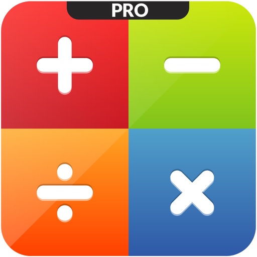 Math Practice Pro - Addition, Subtraction, Multiplication, Division, Tables, Square root, Cube root fun game for kids and young ones Icon