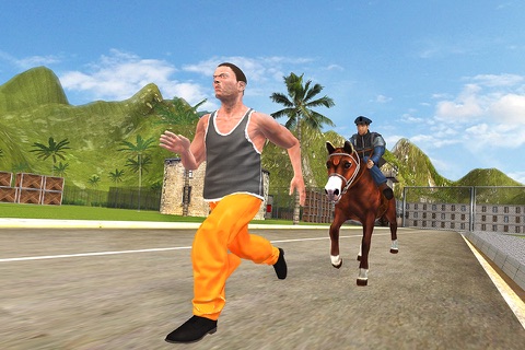 Prisoner Escape Police Horse - Chase & Clean The City of Crime From Robbers & Criminals screenshot 4
