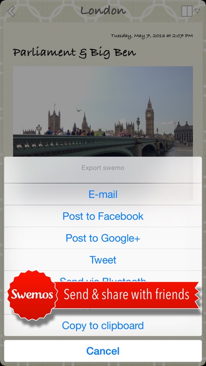 Swemos - Create photo albums and travel journals screenshot-4