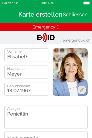 Echo112 – Medical ID screenshot 3