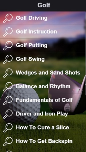 Easy Golf Tips - Golf Instruction and Tips to Improve Your G(圖1)-速報App