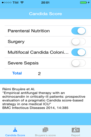 Candida Scores screenshot 2
