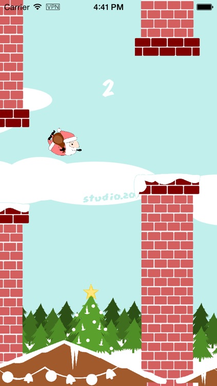 Flappy Santa Rises