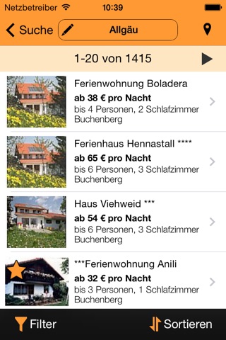 ferienwohnung.com - Ferienhäuser & Ferienwohnungen screenshot 3