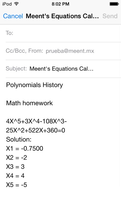 Equations Calculator screenshot-3