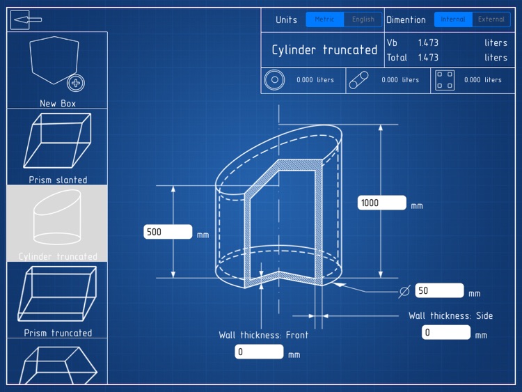 Enclosure Volume Calculator