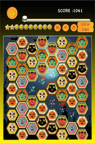 Halloween Monster Academy - Scary Dead Creatures Puzzle Match- Free screenshot 3