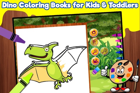 Dinosaurs Coloring Books For Kids screenshot 3