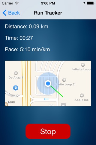 Wear Run Tracker screenshot 2