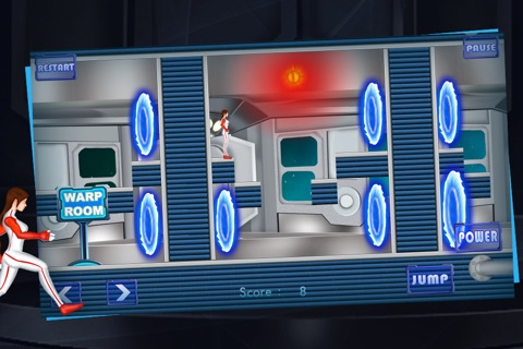 Portal Rift Neo : The Space Station Vortex Wrap Zone Maze - Free screenshot 2