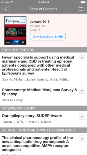 Epilepsia Journal(圖2)-速報App