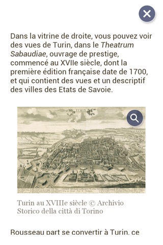 Rousseau à Turin screenshot 4