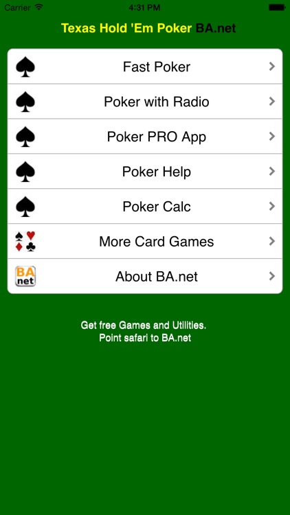 free Fast Poker Texas Hold 'Em - BA.net