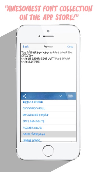 Fantasy Fonts FREE - Better Fonts And Symbols For Your Text Messages, Comes With iOS 8 Custom Keyboardのおすすめ画像2