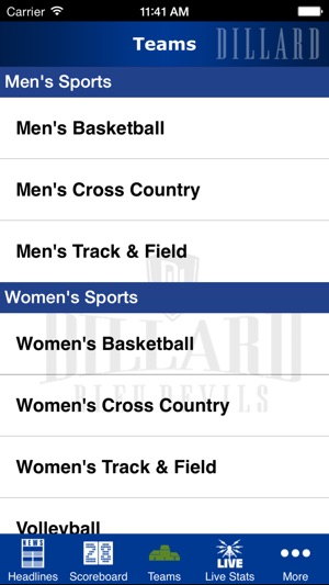 Dillard University Athletics(圖2)-速報App