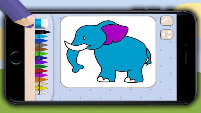 Pintar animales del zoo y de la selva – libros para colorear(圖3)-速報App