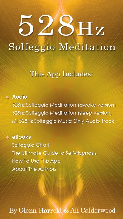 528hz Solfeggio Sonic Meditation by Glenn Harrold & Ali Calderwood