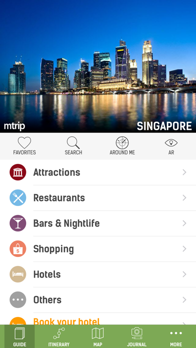 Singapore Travel Guide - mTrip Screenshot 1