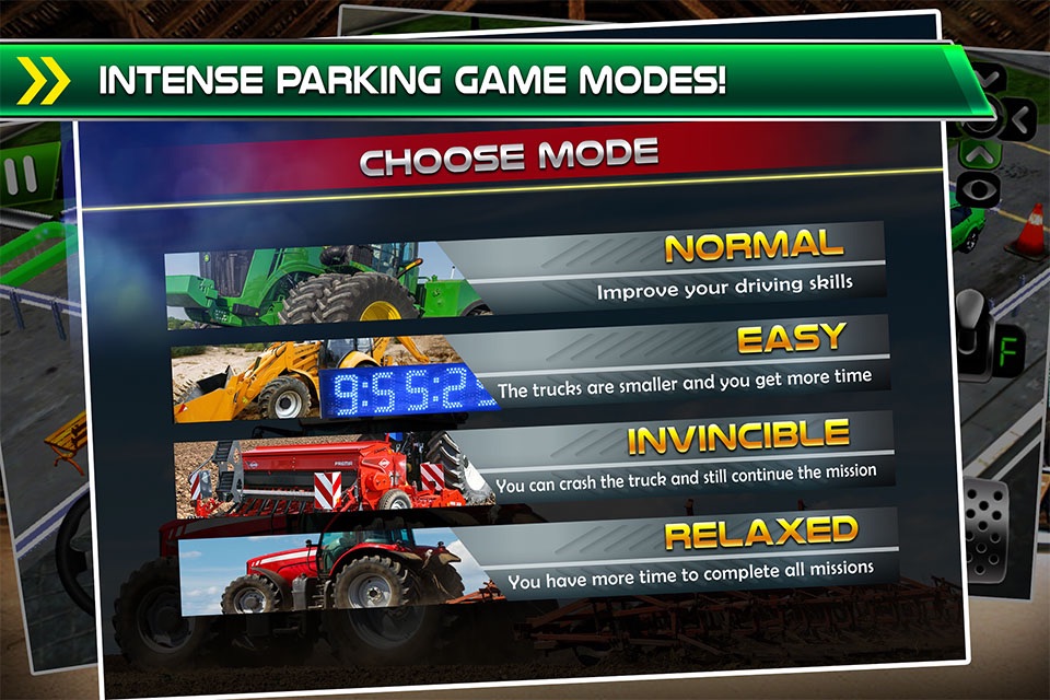 Farming Truck Parking Simulator - 3D Real Farm Car Driving & Park Racing Sim Games screenshot 3