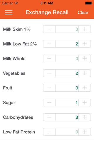 Dietitian's Calculator screenshot 2