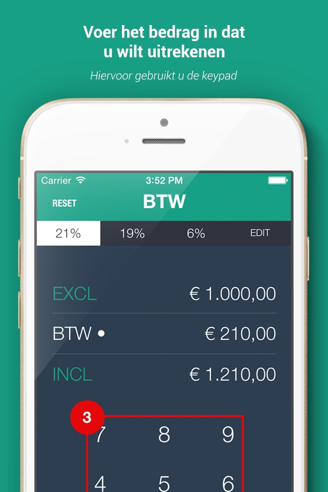 BTW berekenen app - BTW rekenmachine screenshot 4