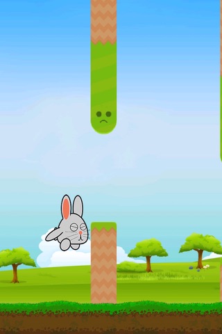 Hoppy Bunny - Journey of Flappy Bird's Friend screenshot 3