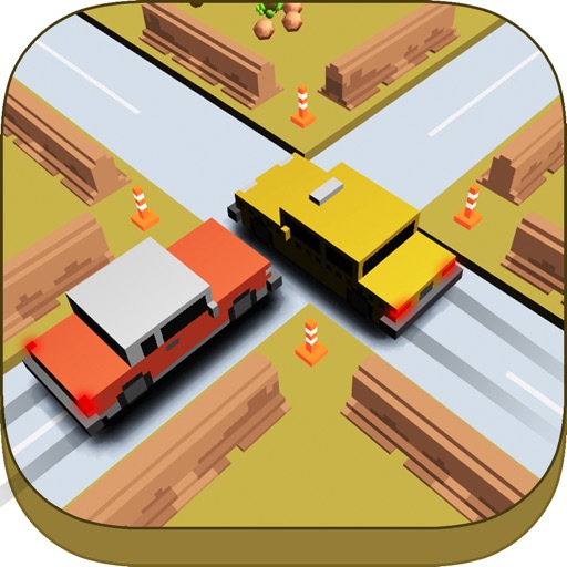 Crossway Drive : Crash Race iOS App