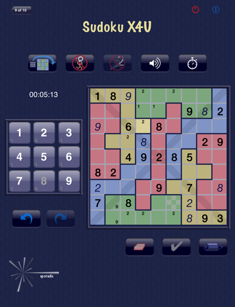 Hacks for Sudoku X4U