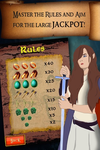 Hobbit's Gold Journey Slot-Machine Earth Battle with Lucky Bonus Spin Jackpot Win screenshot 4