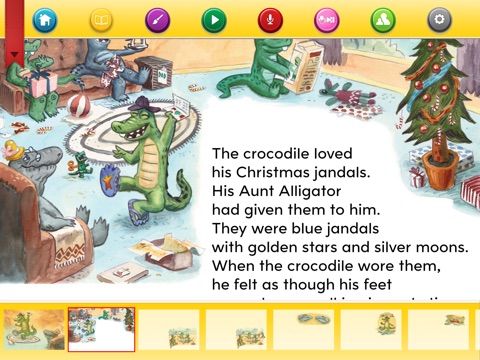 Crocodile's Christmas Jandals screenshot 4