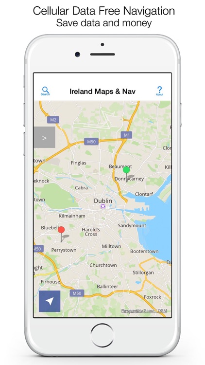 Ireland Offline Maps and Offline Navigation screenshot-0