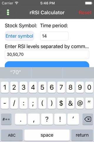 rRSI Calculator Free screenshot 2