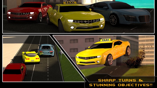 Taxi Car Simulator 3D - Drive Most Wild & Sports Cab in Town(圖2)-速報App