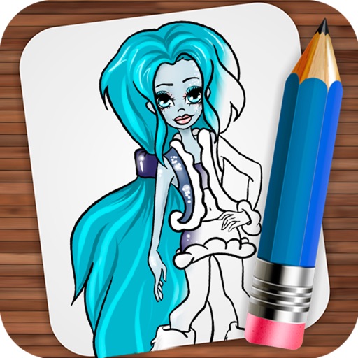 Drawing Monster Dolls Edition iOS App