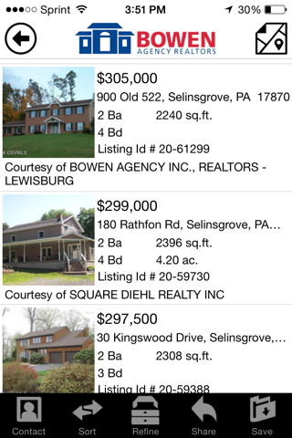 Bowen Agency Realtors screenshot 2