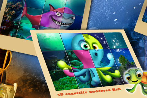 Color Puzzle Of Finding Angry Octopus Fish ™ screenshot 3