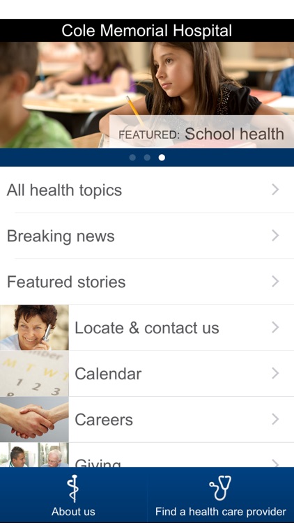 Cole Memorial Health Network