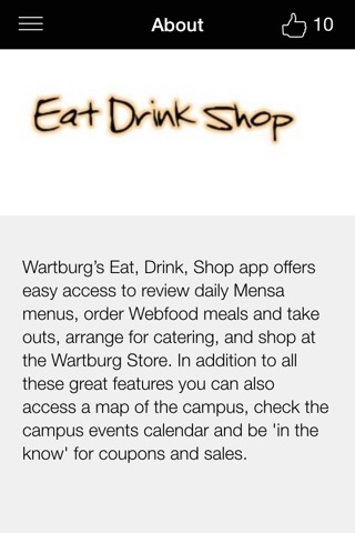 Wartburg College screenshot 2