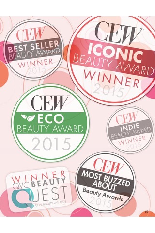 CEW Beauty Awards Insiders' Choice Guide screenshot 4