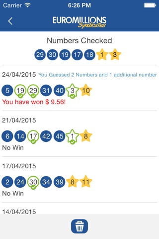 EuroMillions Syndicates screenshot 3