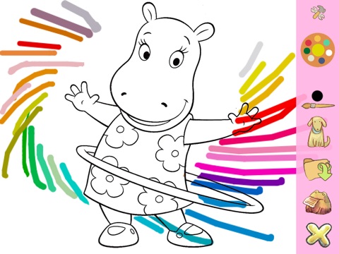 Coloring Friends for The Backyardigans (Unofficial Version) screenshot 3