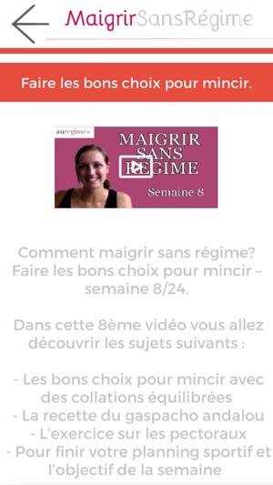 Video Maigrir sans Regime(圖4)-速報App