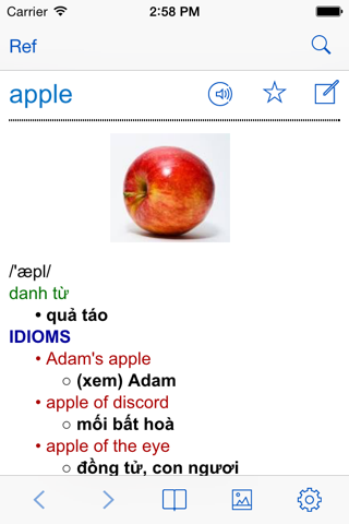 Tu Dien Anh Viet English-Vietnamese Dictionary screenshot 2