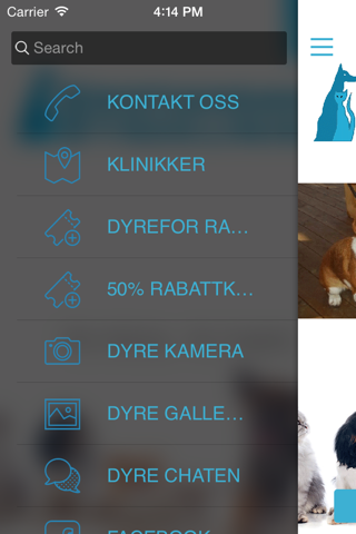 kristiansanddyreklinikk screenshot 2