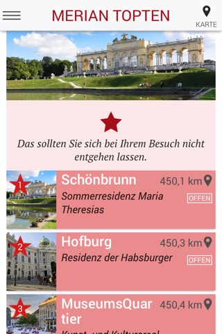 Wien Reiseführer - Merian Momente City Guide mit kostenloser Offline Map screenshot 3