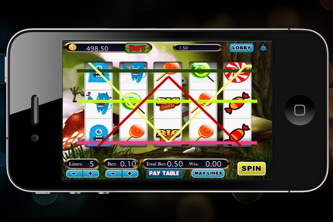 Slots Candy Monster Pro screenshot 3