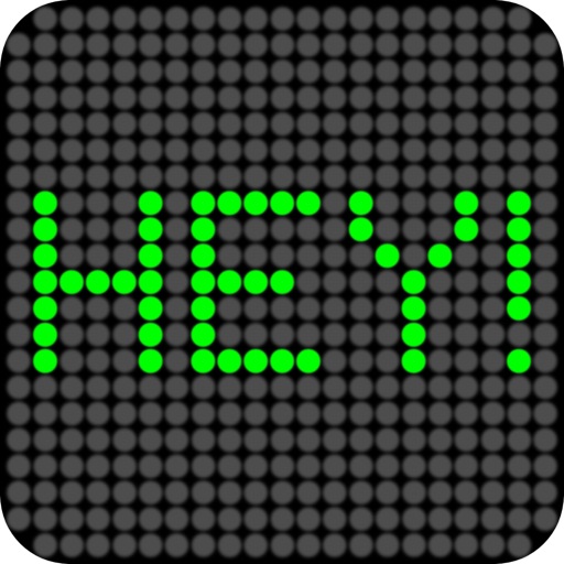 LED Banner Display Icon