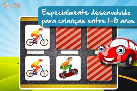 Free Memo Game Transport Cartoon screenshot 2