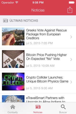 Coinbelly - Bitcoin BTC screenshot 3