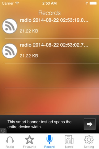 Azerbaijan Radio News Music Recorder screenshot 4